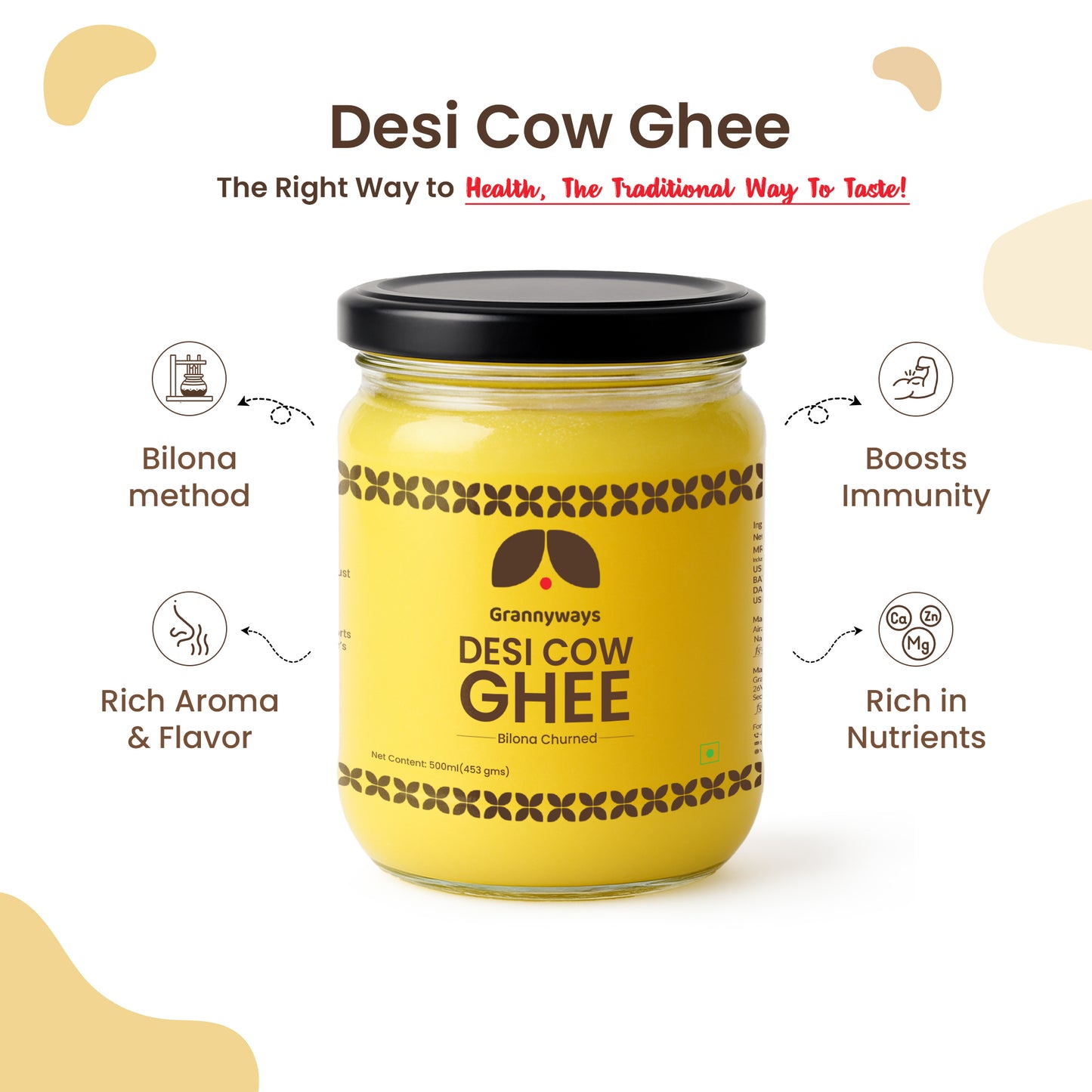 A2 Desi Cow Ghee