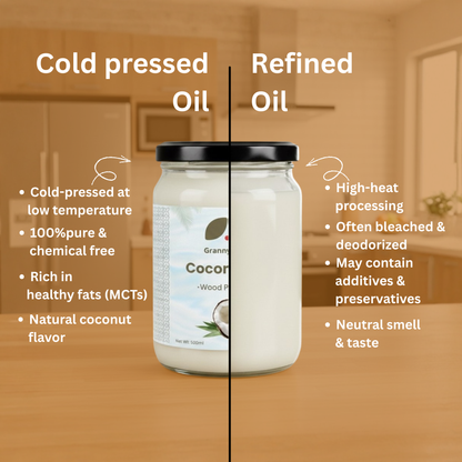 Wood Pressed Coconut Oil
