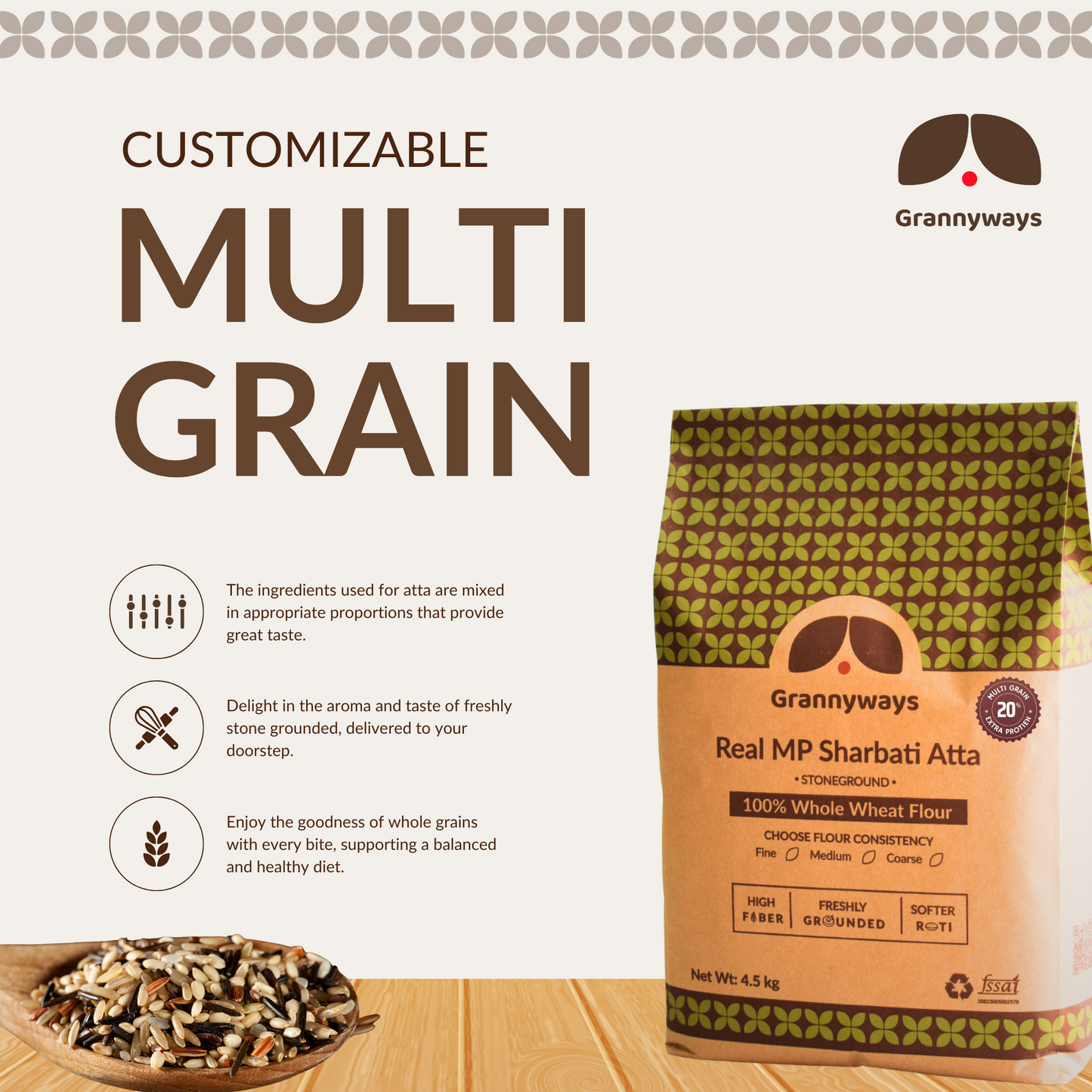 Multi Grain Atta