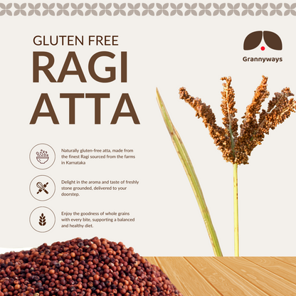 100% Whole Ragi Atta