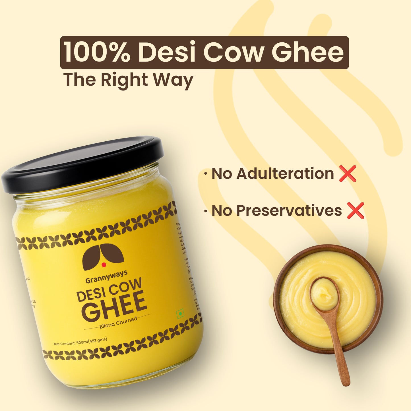 A2 Desi Cow Ghee