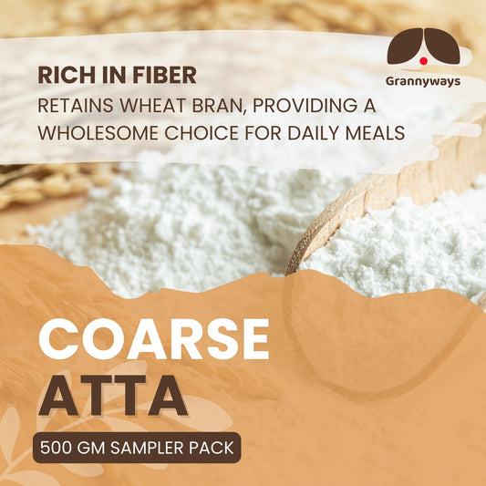 Sampler Pack | Real MP Sharbati Atta | Texture Coarse