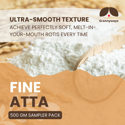 Sampler Pack | Real MP Sharbati Atta | Texture Fine