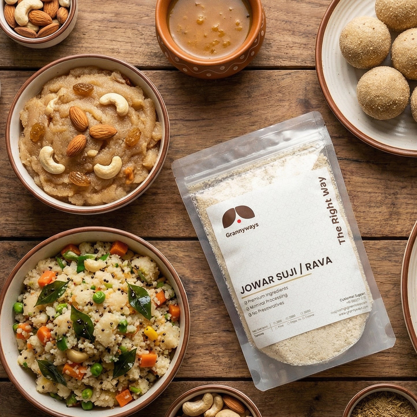 Jowar Suji/Rava