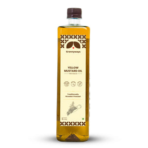 Wood Pressed Yellow Mustard Oil