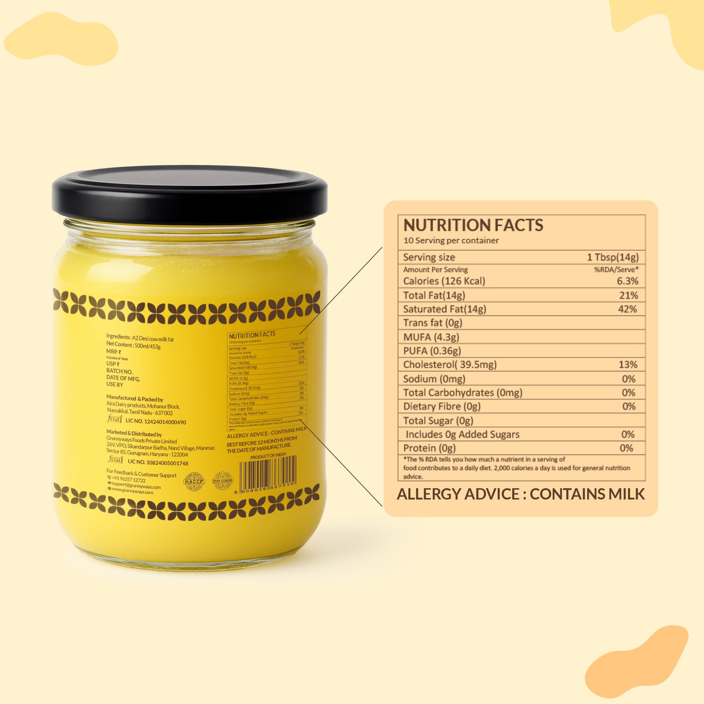 A2 Desi Cow Ghee